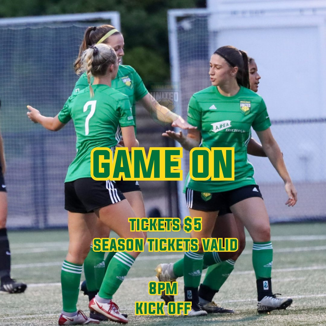 Never mind. We are officially good to go!

8pm NIU soccer field. $5

app.fanbaseclub.com/Fan/Tickets/Se…