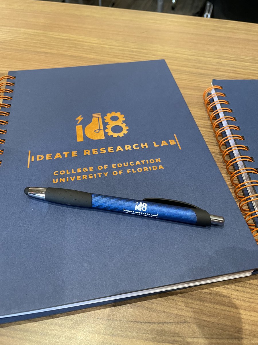 ideatelab's tweet photo. The notebooks and pens for our lab came today! https://t.co/04ejiqOPvh
