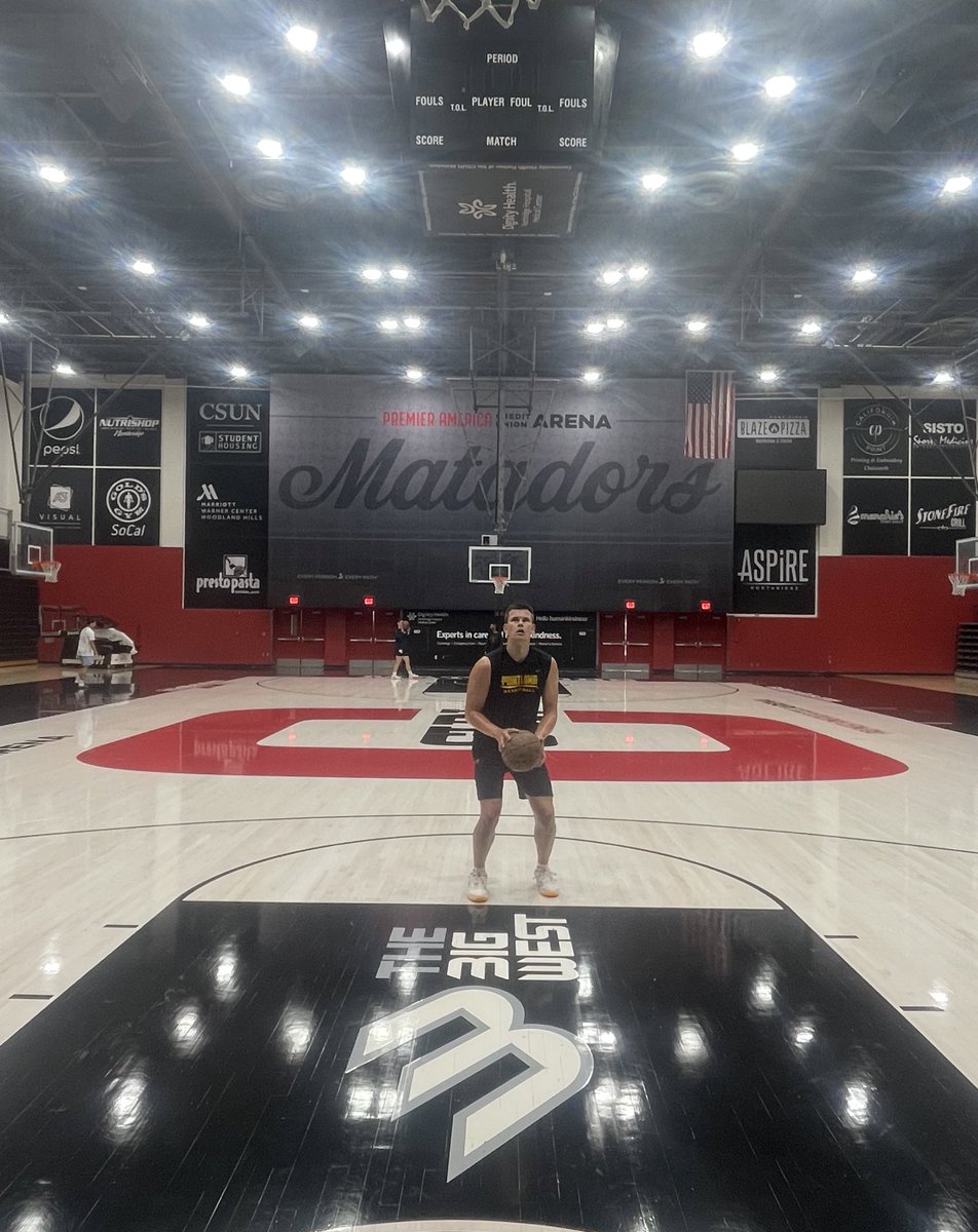 Tune up for PAC West POY <a href="/kadenanderson08/">Kaden Anderson</a> before his workout with the Clippers