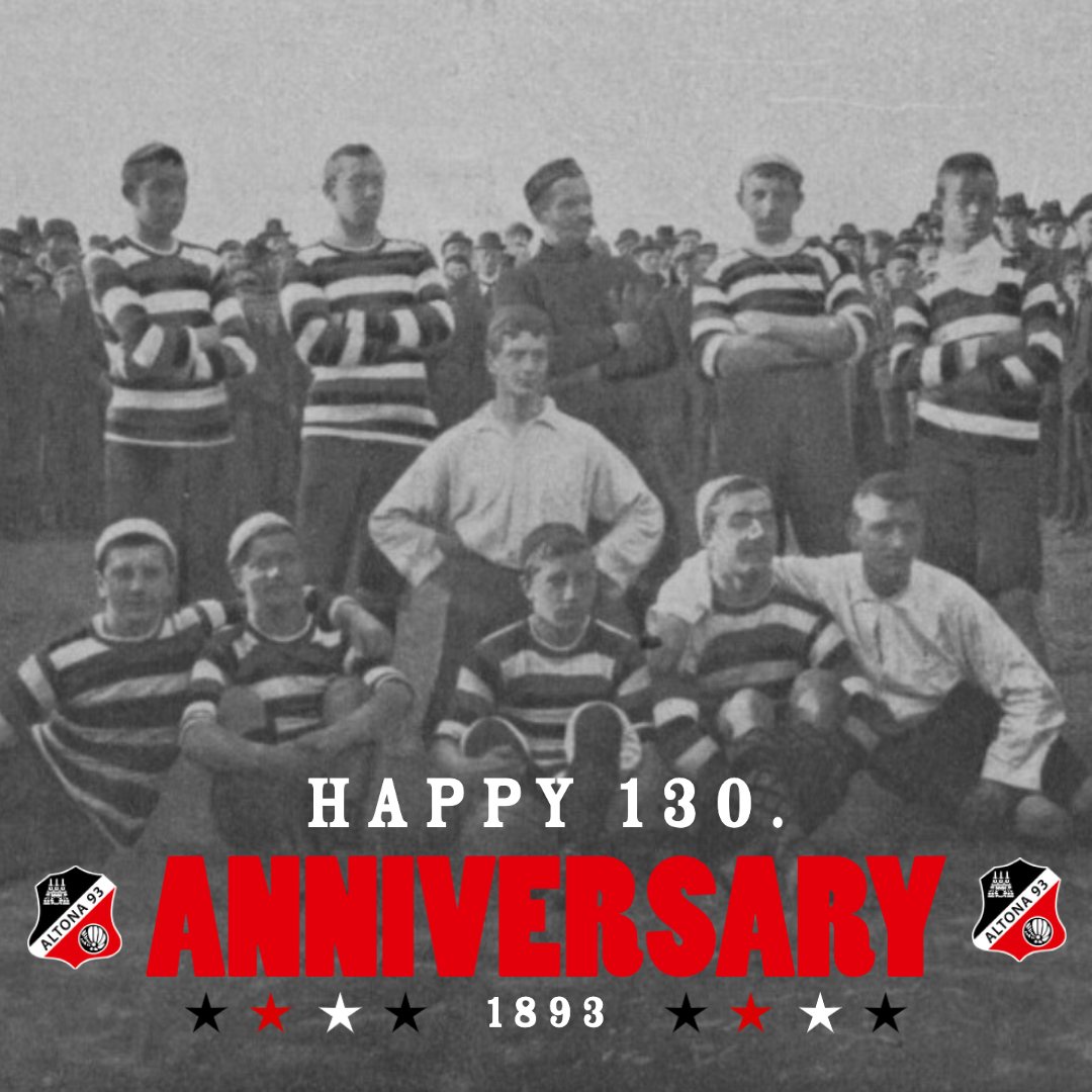 Heute vor 130 Jahren wurden wir als Altonaer Fußball- und Cricketclub gegründet und zählt zu den ältesten Fussballvereinen.🤩 Es ist viel passiert, aber eine Konstante ist geblieben, wir sind geringelt, nicht gestreift.😍 Und Mama, ich habe mich verliebt.❤️ #altona93 #hamburg