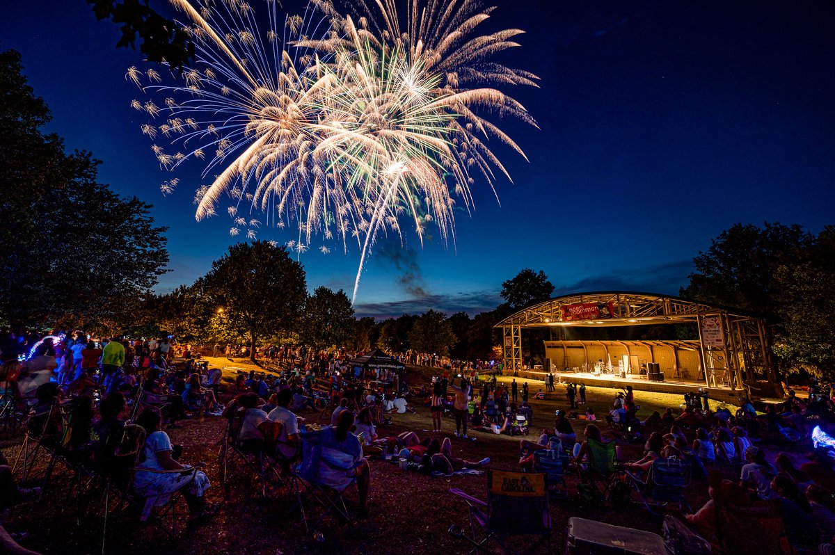 <a href="/GreenvilleNC/">City of Greenville, NC - Government</a>'s #IndependenceDay Celebration will take place on Tuesday, July 4. Festivities begin at 3PM. For more information, visit tinyurl.com/4s9ssmjn. 🎆

📷Aaron Hines, City of Greenville