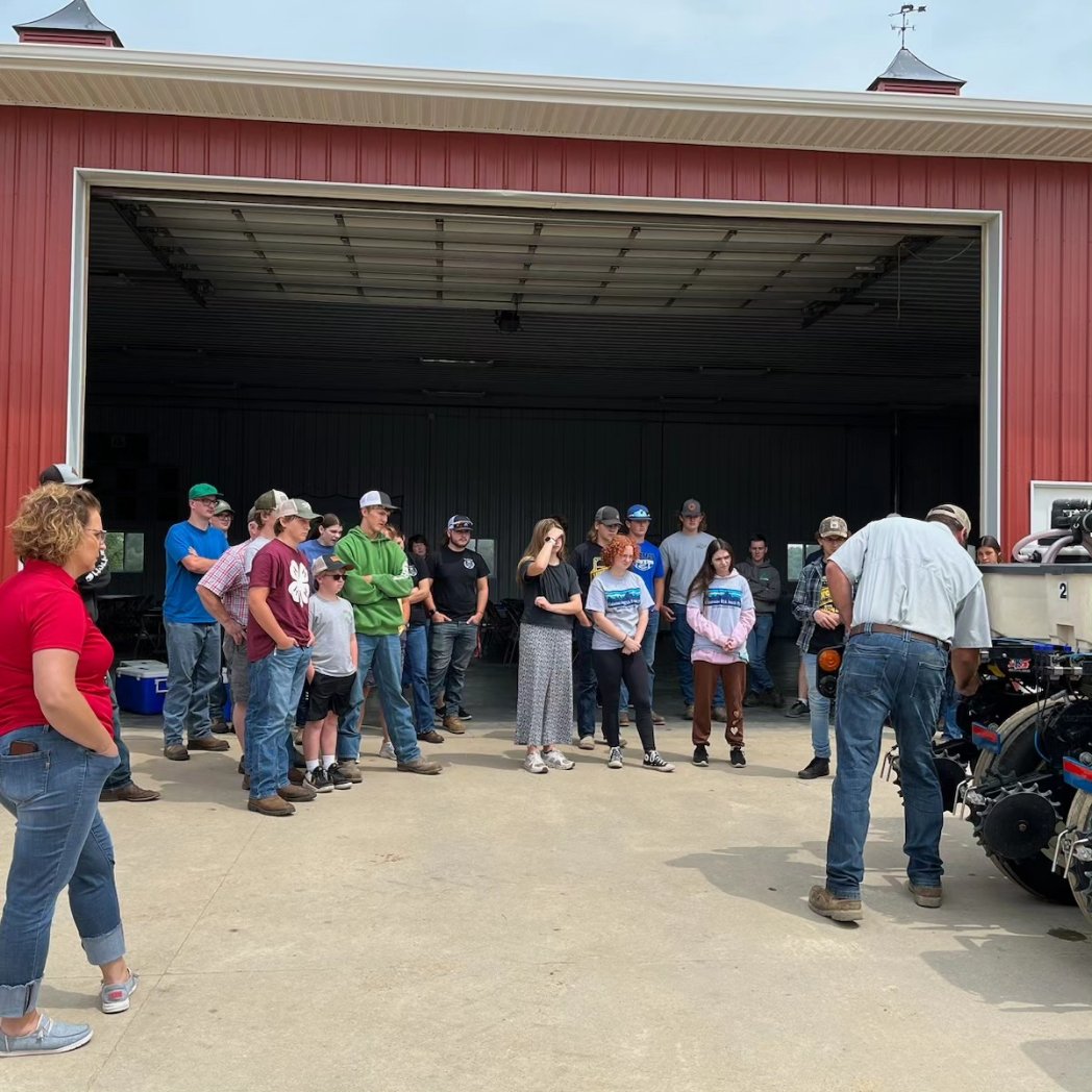 theAgroExpo's tweet image. The FFA Crop Management Challenge students came to a field day at AgroExpo! They learned about pest management, tillage, and harvesting.

@MichiganFFA