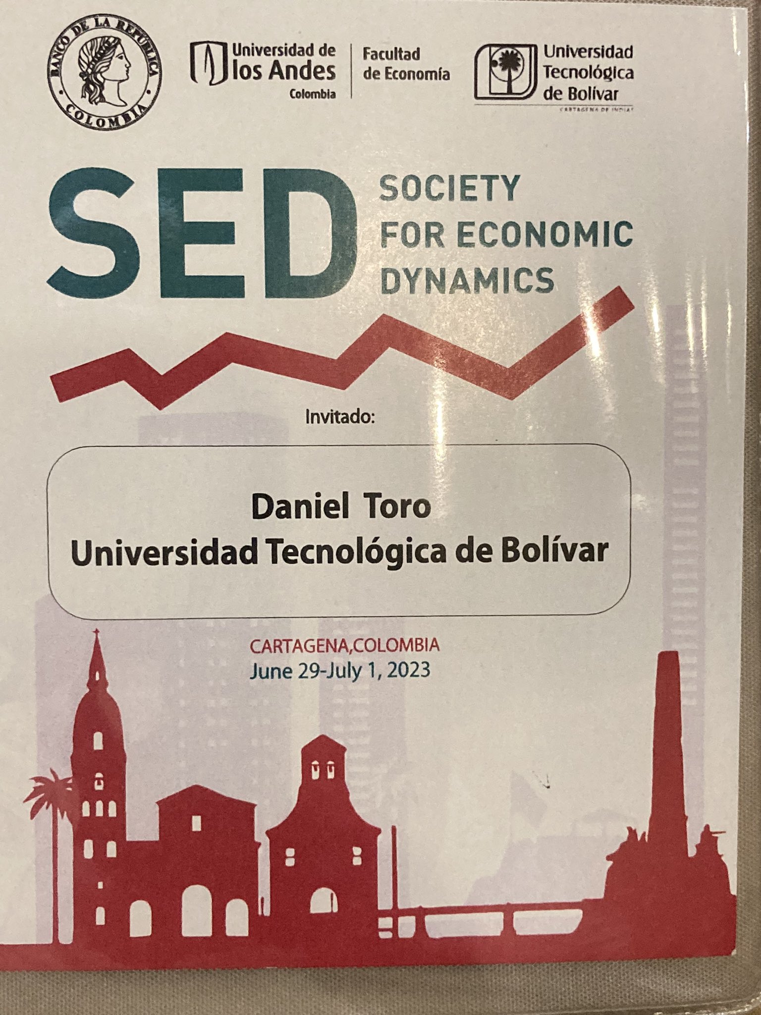 Birthe Larsen on Twitter "On my way to the SED conference in Cartegena
