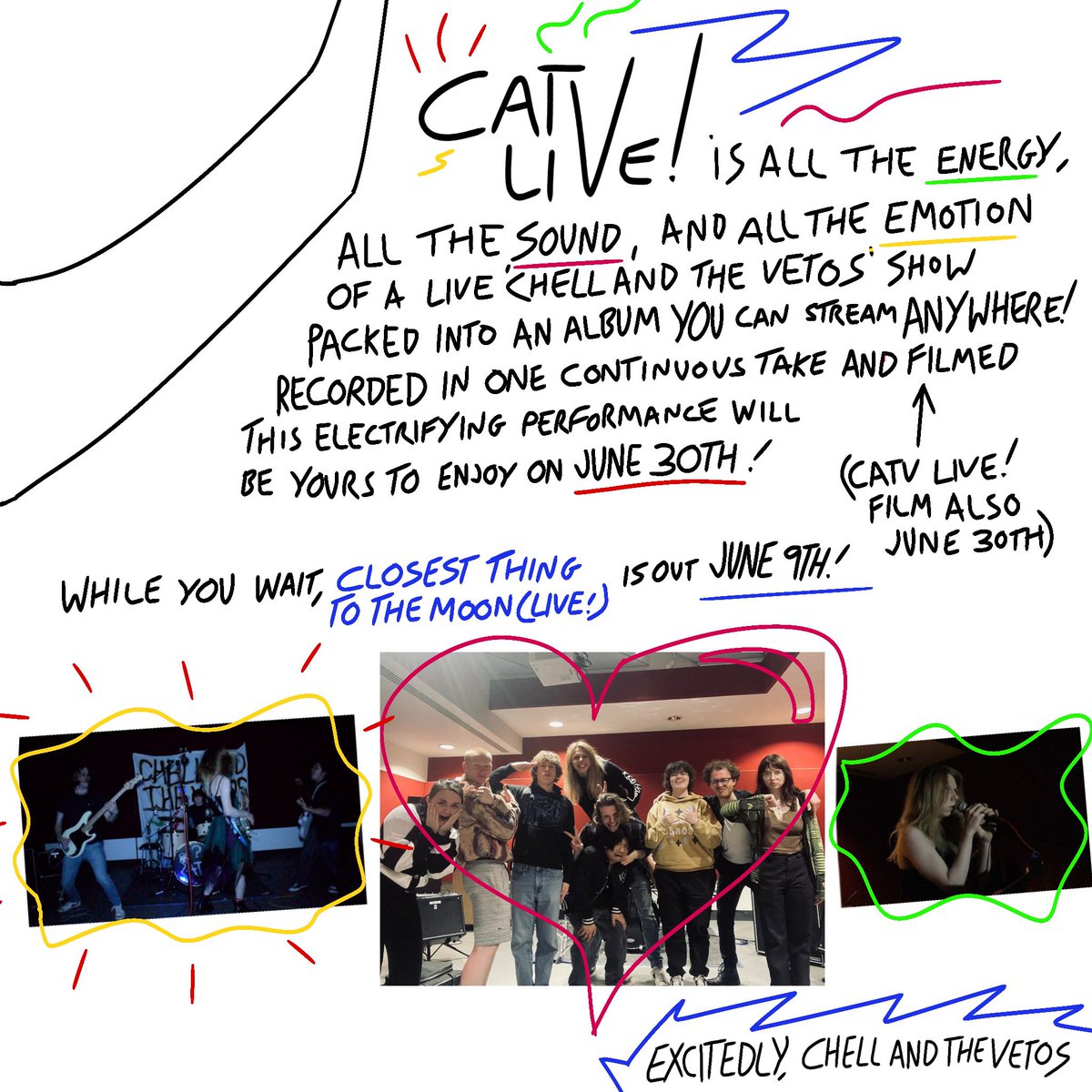 Chell and the Vetos! (NEW ALBUM) (@Chellanthevetos) / Posts / X
