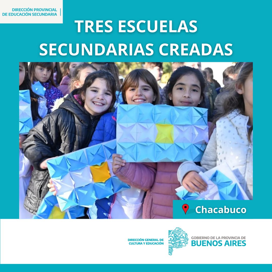 SecundariaDGCYE's tweet photo. ¡Concretamos la creación de 3 escuelas secundarias en #Chacabuco! 🏫🫶🏻📚
En la localidad de #CuchaCucha, el director general @albertosileoniok, la subsecretaria @bracchiclaudia, el director de Coordinación y Seguimiento de la Gestión Territorial Marcelo Hernández y la directora https://t.co/jbT4G9AEjU