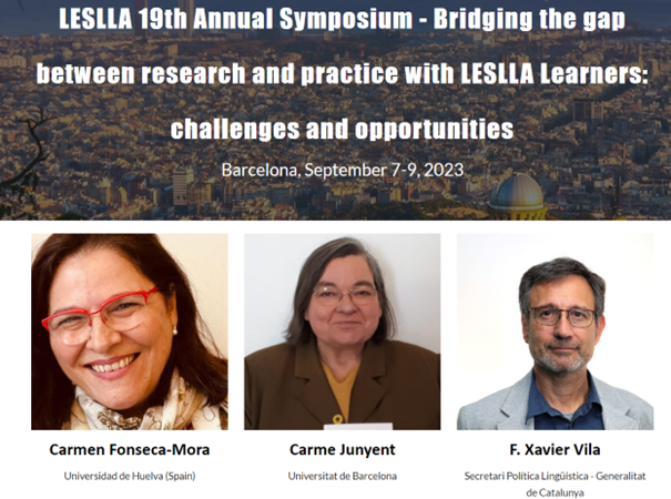 LESLLA_org's tweet photo. Good news, the plenary speakers of the LESLLA Symposium have been announced! More info: https://t.co/0AeIGxtQny
#LESLLABarcelona2023 #LESLLA #Alfabetización #Alfabetizzazione #Alphabetisierung #Alphabetisation #AlfaNT2 #ANT2 #ELE #AdultLiteracy #AdultEducation #AdultEd https://t.co/yrYEKMBxYc