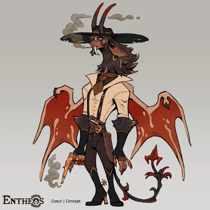 Big Boss Coeur, the old butch vampire :^)