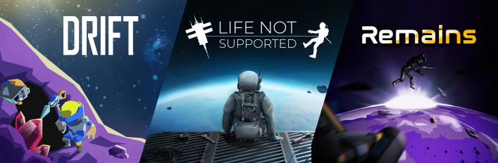 We've teamed up with <a href="/No1SurvivalGame/">🛰 Life Not Supported 🛠</a>  and <a href="/DriftSciFi/">Drift</a>  to create the space survival bundle with an extra discount for our games! 🚀
store.steampowered.com/bundle/33336/R…

#Remains #LifeNotSupported #DriftSciFi #indiegame #gaming