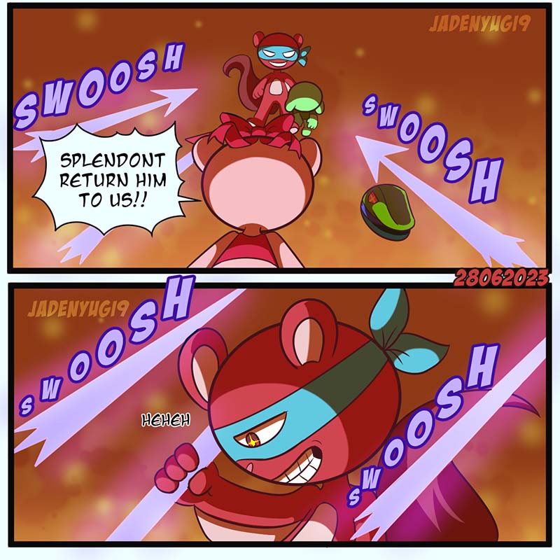 ★happy tears★様　オーダーページ HTF #happytreefriends Fake Hero Au part 08 well i got into this