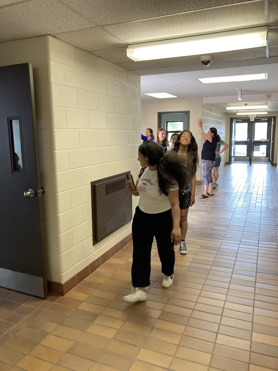 The Graduates, Class of 2023, are on their clap-out walk, bidding a final fond farewell. ⁦⁦@JoelChiutsi⁩ <a href="/DomenicScuglia/">Domenic Scuglia -</a>⁩ ⁦<a href="/YCDSB/">York Catholic District School Board</a>⁩