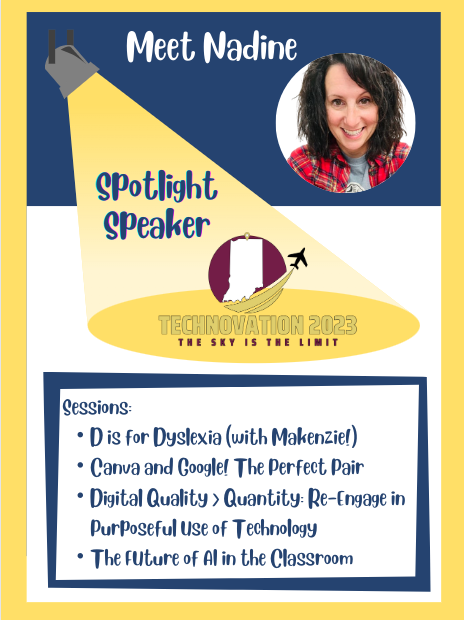 👏 32 days until #Technovation23! 

Next from our crew is spotlight speaker, <a href="/nadinegilkison/">Nadine Gilkison👩🏻‍💻♥️</a> . Rumor has it she's sneaking in a co-pilot for one of her sessions! 🤩

Register here: eventbrite.com/e/technovation…