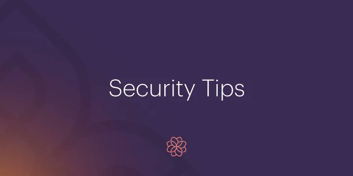 Make your account more secure! 🔐

Take a look at our security tips to keep your account safe.

Click to link for details 👉 bit.ly/42QFNRF