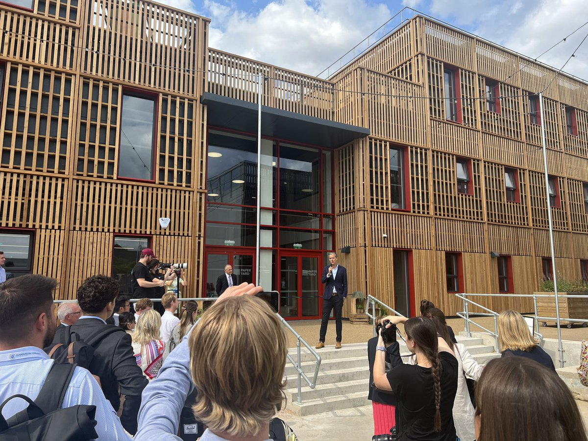 Launch of Paper Yard by <a href="/BritishLandPLC/">British Land PLC</a> 👏🏻 at <a href="/Bisnow/">Bisnow</a> conference #lifesciences