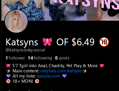 Katsyns 🎀 OF $6.49 🔞 on Twitter: "I gots one of these I guess"