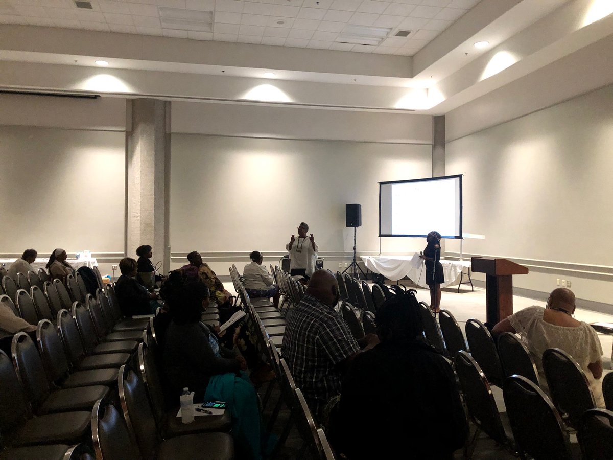 OFWLouMetro's tweet photo. We were recently invited by the National Baptist Convention to speak on human trafficking laws and prevention w/ the Bakhita Empowerment Initiative of @CC_Louisville .   #humantrafficking #prevention #addressrootcauses https://t.co/TVRM9pza8v