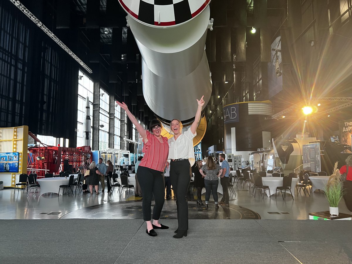 OmniVisTech's tweet photo. 🚀 Soaring to New Heights! OmniVis pitched under the mighty Saturn V Rocket at the HudsonAlpha AgTech Accelerator Final Showcase, marking the culmination of an incredible journey. Grateful to @HudsonAlpha for an unforgettable experience! 🌠 #OmniVis #AgTechAccelerator #Innovation https://t.co/d3Cfof9UKo