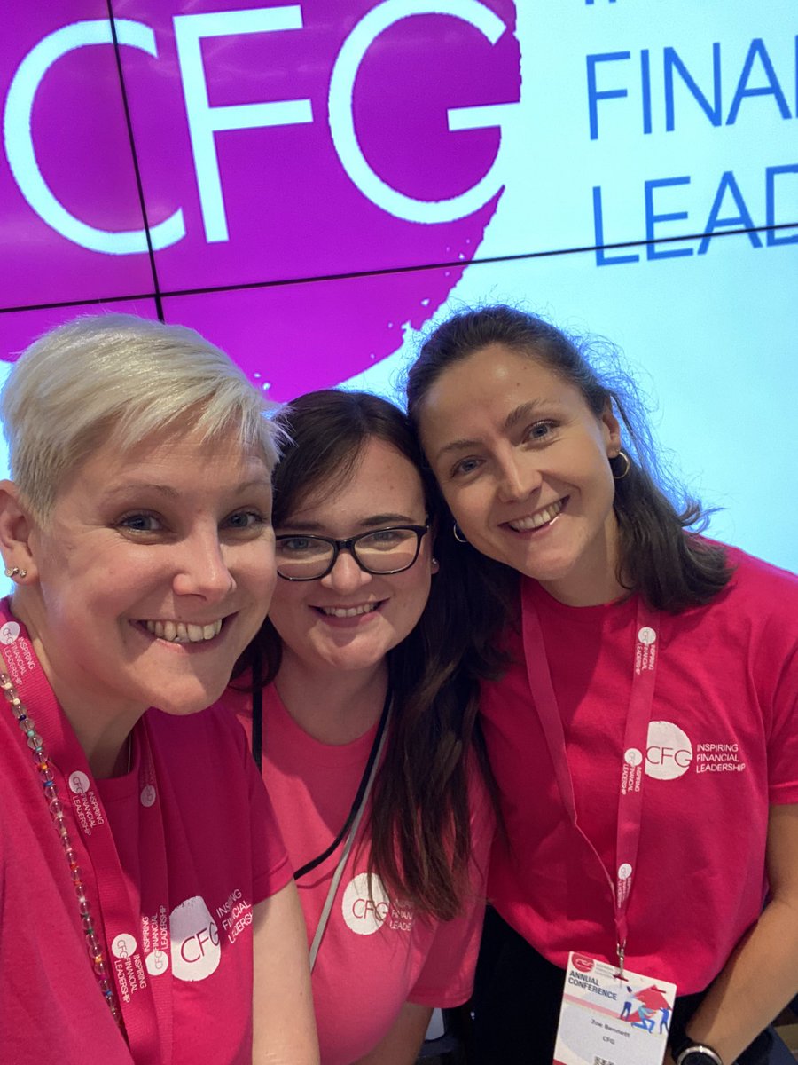 CFG_LMillar's tweet photo. It’s been so lovely being together with the @CFGtweets team in person! Here’s Sarah B our amazing Events Manager who has delivered this amazing conference, and our wonderful Membership Engagement Manager, Zoe who has been on the CFG stand today. #CFGAC23 https://t.co/LVNcG7LJFx