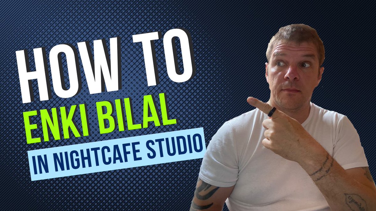 MachatterAi's tweet photo. Unlock the Secrets of Enki Bilal's Painting Style: A #NightcafeStudio Tutorial!
https://t.co/AaqkPnrMwy
Learn how to unlock the secrets of Enki Bilal's painting style with this nightcafe studio tutorial! #enkibilal #nightcafe @NightcafeStudio #machatter #AIartists #aiartist https://t.co/qmk7S5aXF3