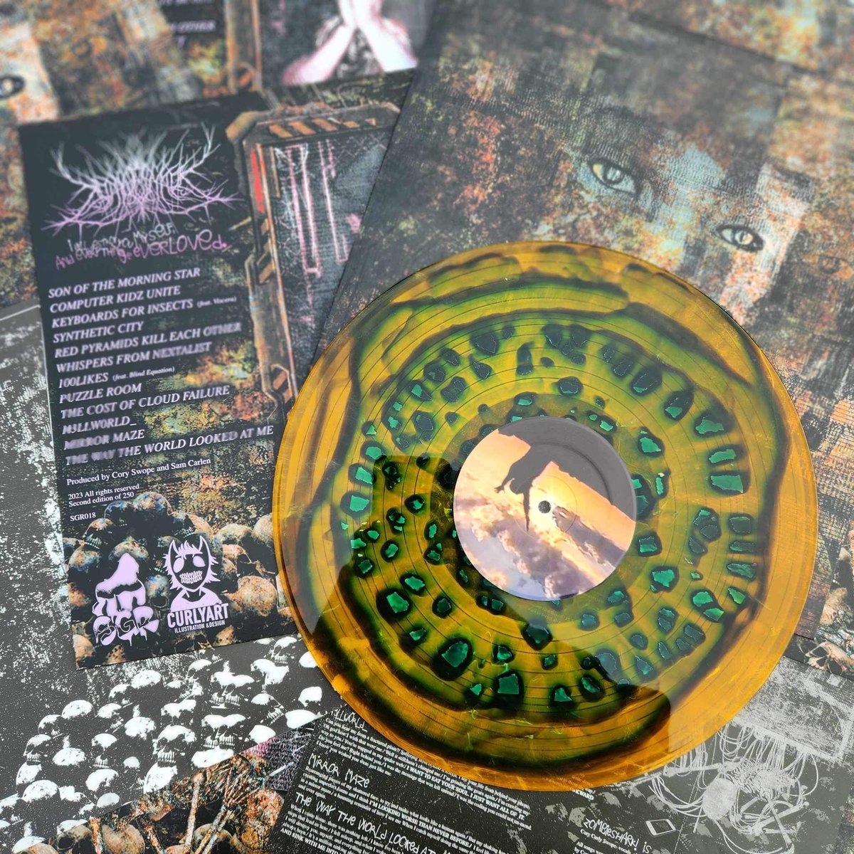 SGROnDaLoose's tweet photo. It’s @ZOMBIESHARK_ baby! Hot off the press and going straight to your front door. Thank you for supporting this release, it means a great deal to us to be able to release this for one of the back bones of SGR. https://t.co/qJW5p7wFQx