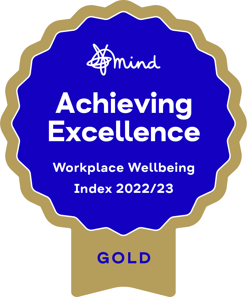 UbiReflections's tweet photo. We’re proud to share we came 6th in this year's @MindCharity Wellbeing Index, earning us a Gold Award🏆
2 of our Wellbeing Champions also received the ‘Wellbeing Champion Award’ for promoting mental health, breaking the stigma, and sharing personal stories. Congratulations!👏 https://t.co/W8QnYfAlo5