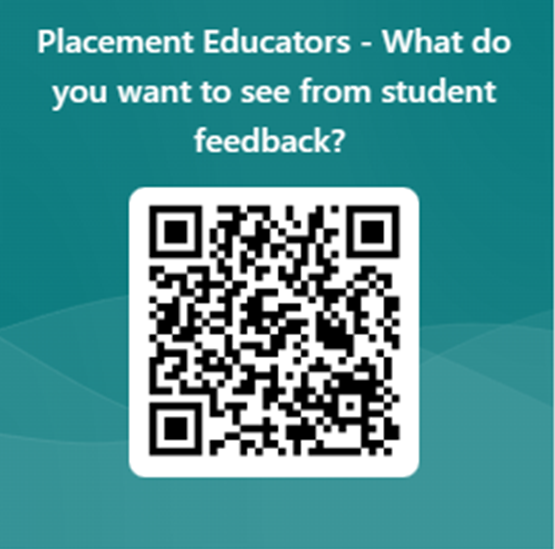 Calling all AHP Practice Educators 📢
- We want to Improve the student placement feedback process. 📈
 -Tell us what you would like to know from students by completing this short survey: forms.microsoft.com/e/FvjUmJweMJ
-Your views are hugely appreciated.
#AHP