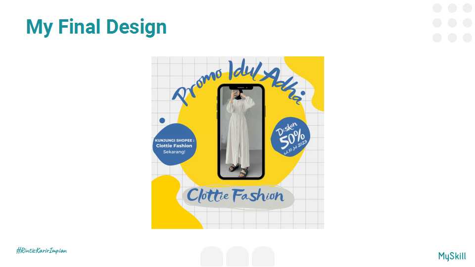 Lista111's tweet image. Mini Task Short Class Graphic Design 

@myskill_id
#LearnatMySkill