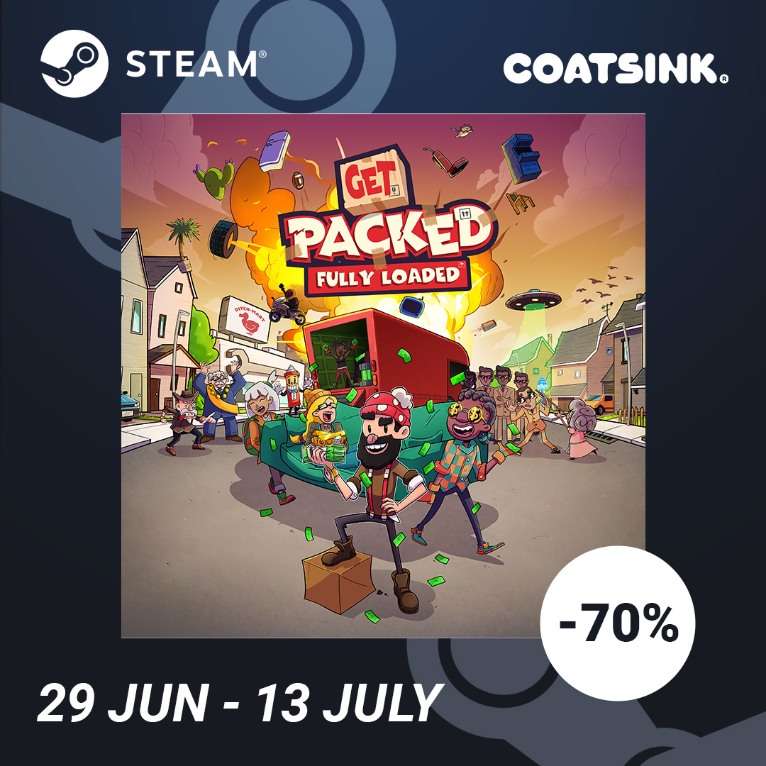 Coatsink's tweet photo. Games backlog? What games backlog?! 🙈

The @Steam Summer Sale is a GO! There's bargains galore to be had on a variety of Coatsink titles including these gems 💎🎮

Treat yourself, you've earned it.