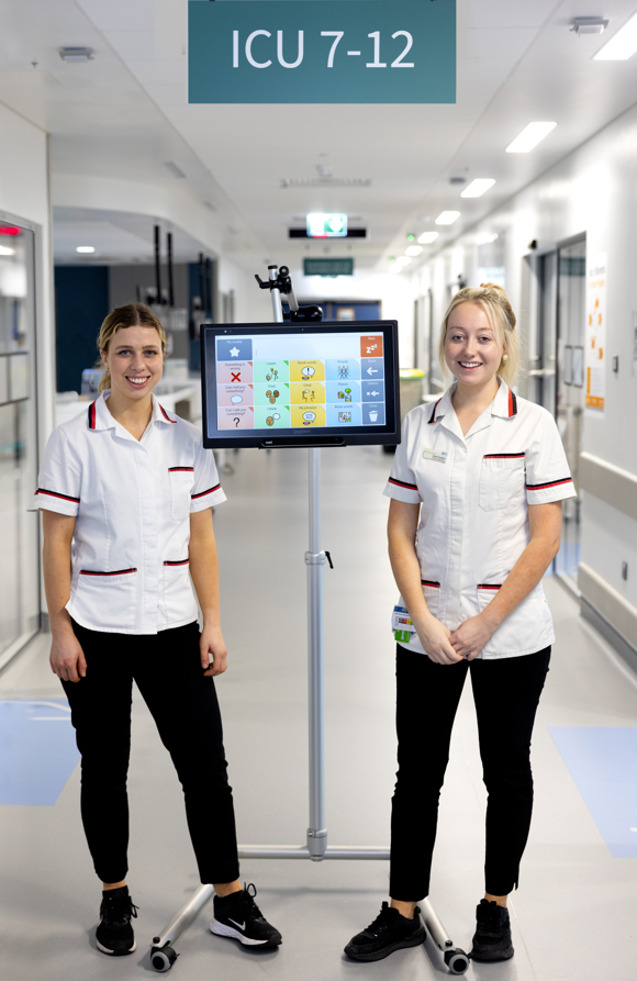 Congrats to our Innovator of the month for June - Clinical Speech &amp; Language Therapist Sarah Rowland who helped to introduce the Grid 3 eye gaze communication device to our Critical Care Unit... For more click the link ... bit.ly/3NvyRTs
@luunugent