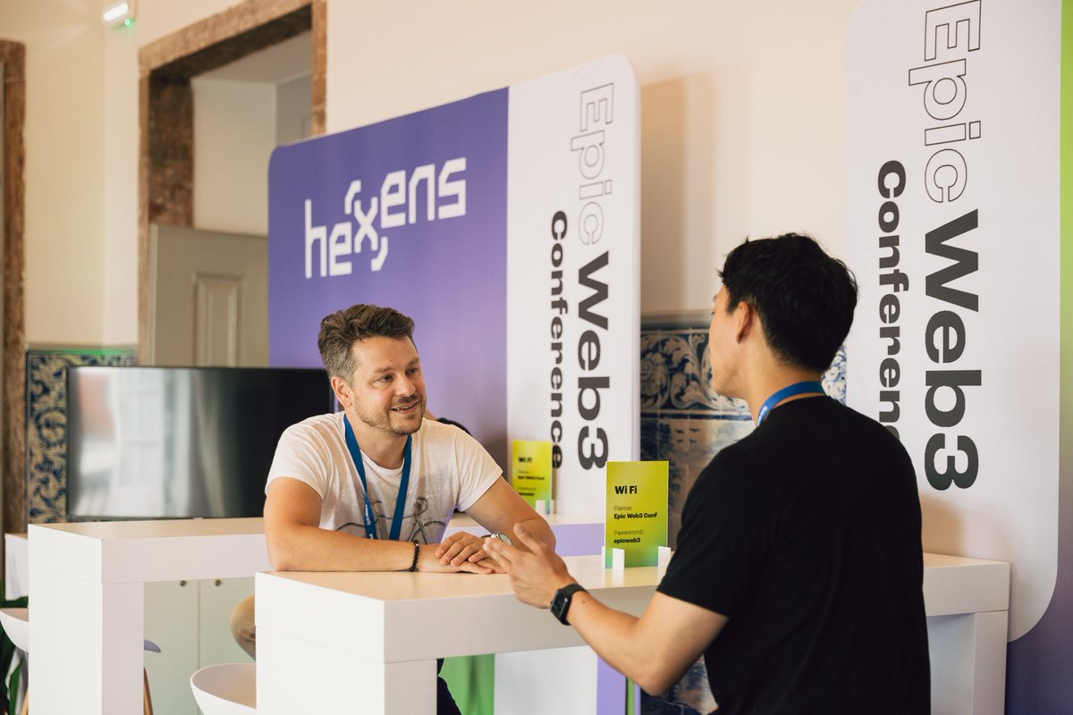 hexens's tweet photo. Missed out on attending #EpicWeb3 this year?

We've got you covered. @SimpleSwap_io has put together an exciting vlog that captures the atmosphere of the conference, including insightful interviews. Hexens CEO and Co-founder, Sipan @Hexen1337, also appeared in the video to share the paramount importance of cybersecurity. 
Watch the video at https://t.co/Yg9p3V6JXo