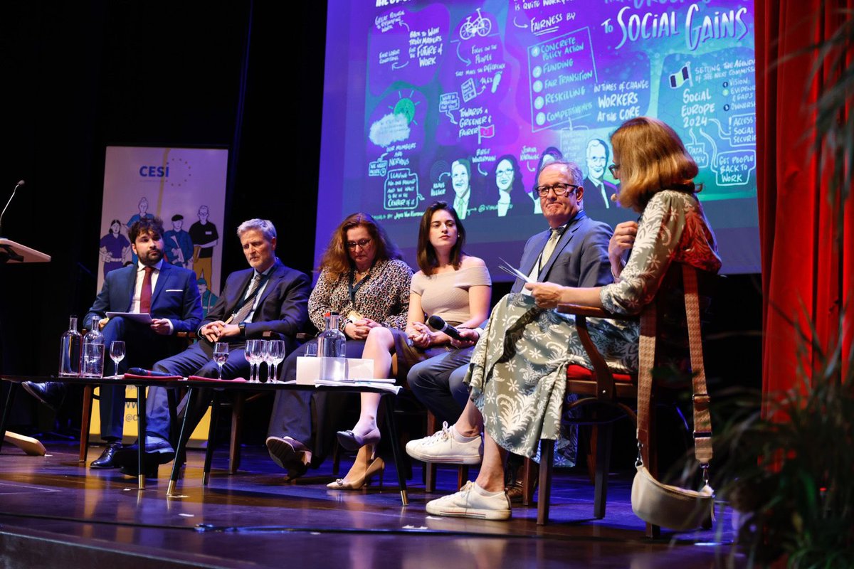 Thank you so much for your valuable interventions! 🗣
#SummerDays23 #greeneconomy #futureofwork #cesi