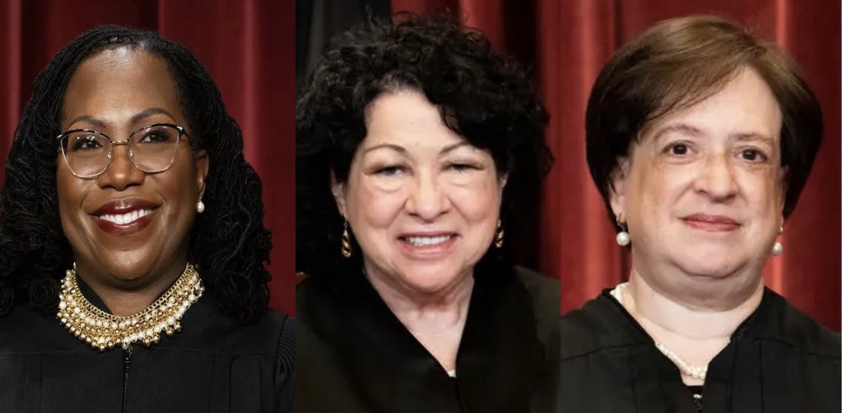 The six Supreme Court Justices who voted to end affirmative action vs the three who did not. 
Any questions?