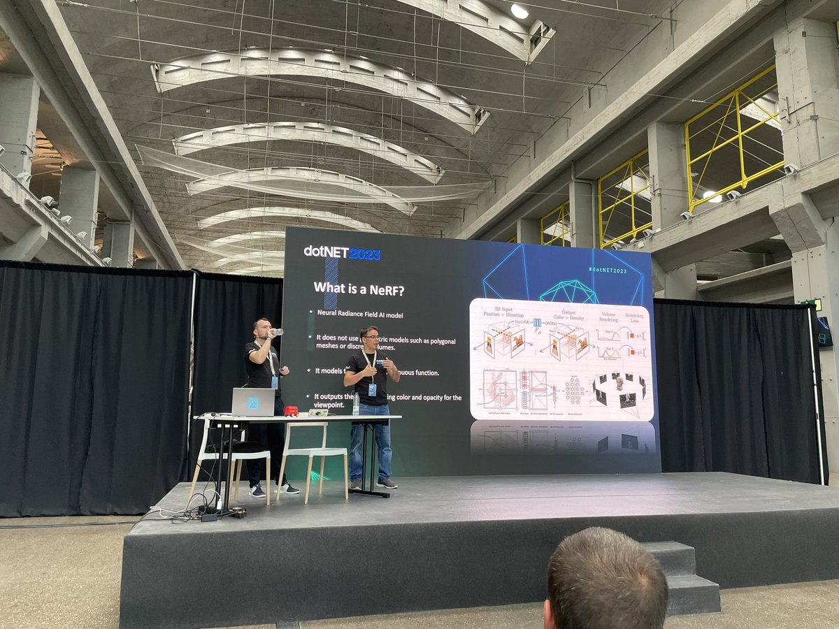 jcant0n's tweet image. AI + 3D to generate digital twins at #dotnet2023