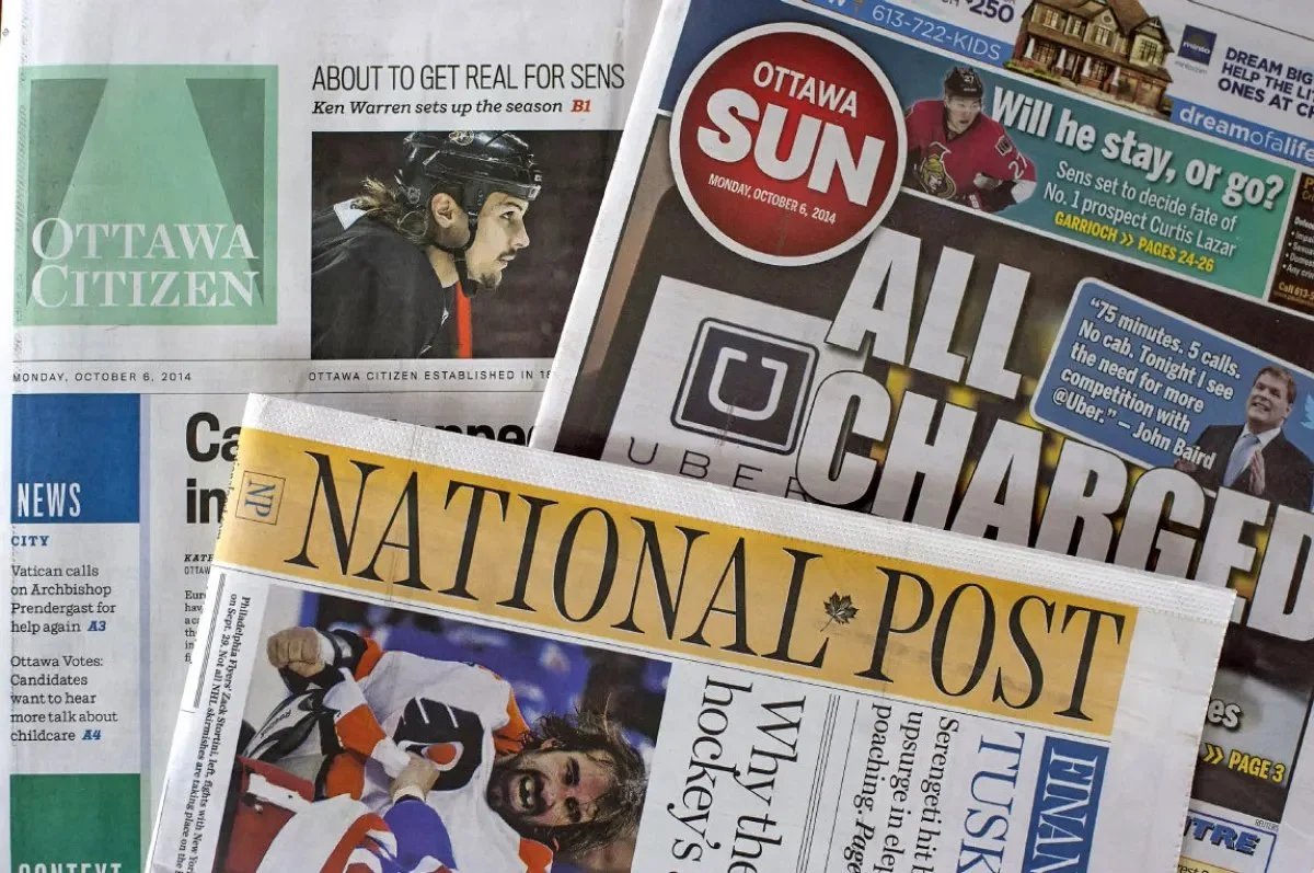 JesseBrown's tweet photo. There is a cancer on Canadian journalism. 

The malignancy is Postmedia.  1/x https://t.co/RlGAfT1FH8