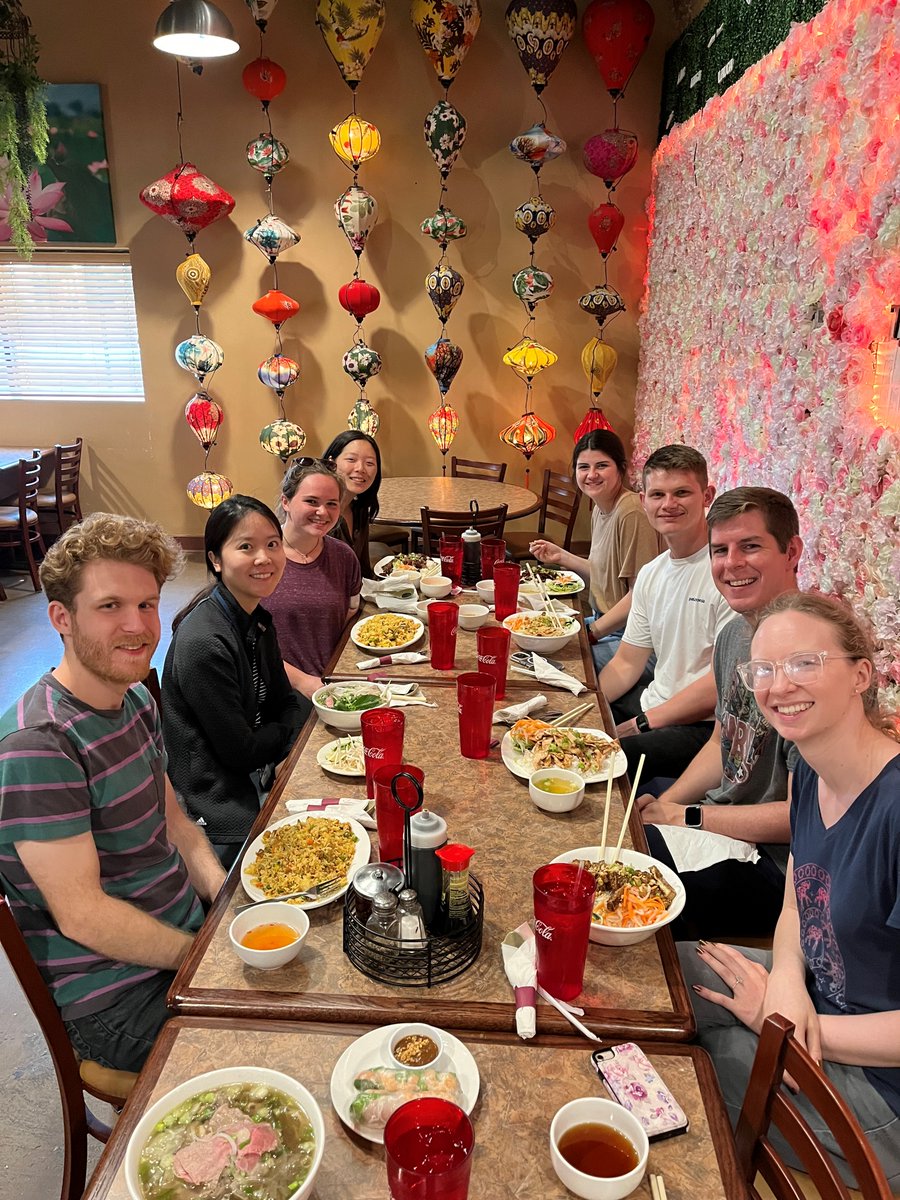 Lazzara Lab members voyaged to Richmond for a Summer 2023 outing -- Top Golf and Vietnamese dinner was a great combo!