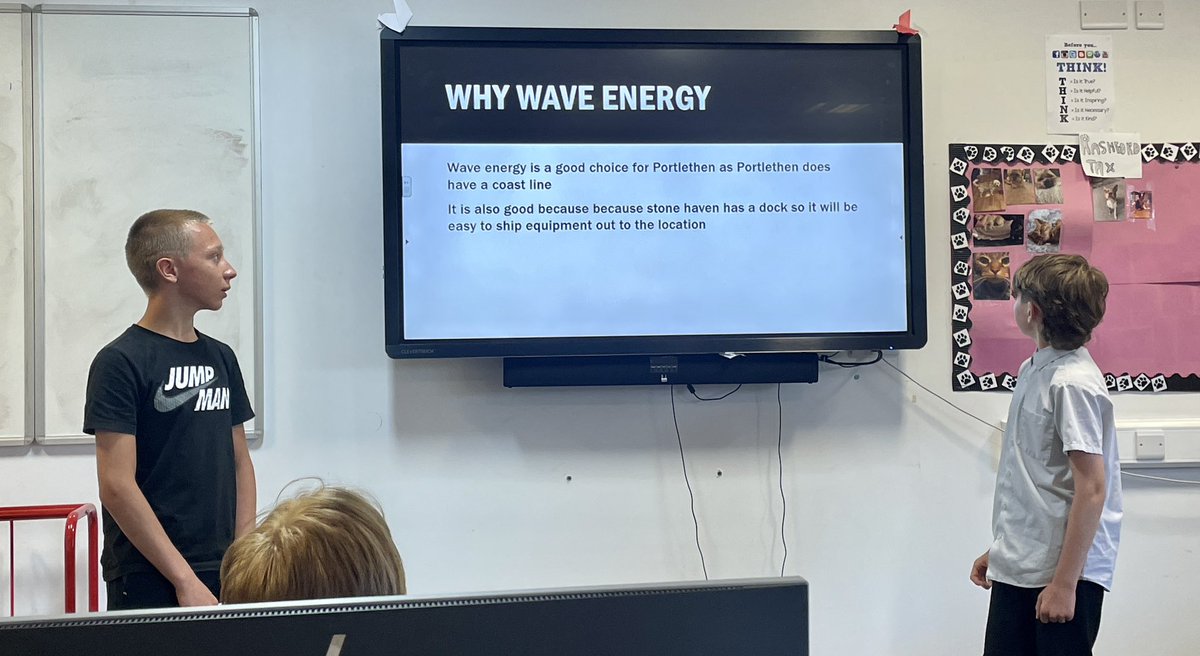 PortyAcad's tweet photo. Lovely invitation to hear some fantastic presentations from our S2 Engineers in @PortyTechy researching sustainable renewable energy solutions for our local area. They all achieved the #DrivingQuestion and had a real focus on climate change. #PortyOracy @PBLWorks @Excelerate_TWF https://t.co/NvKnZwsyVQ
