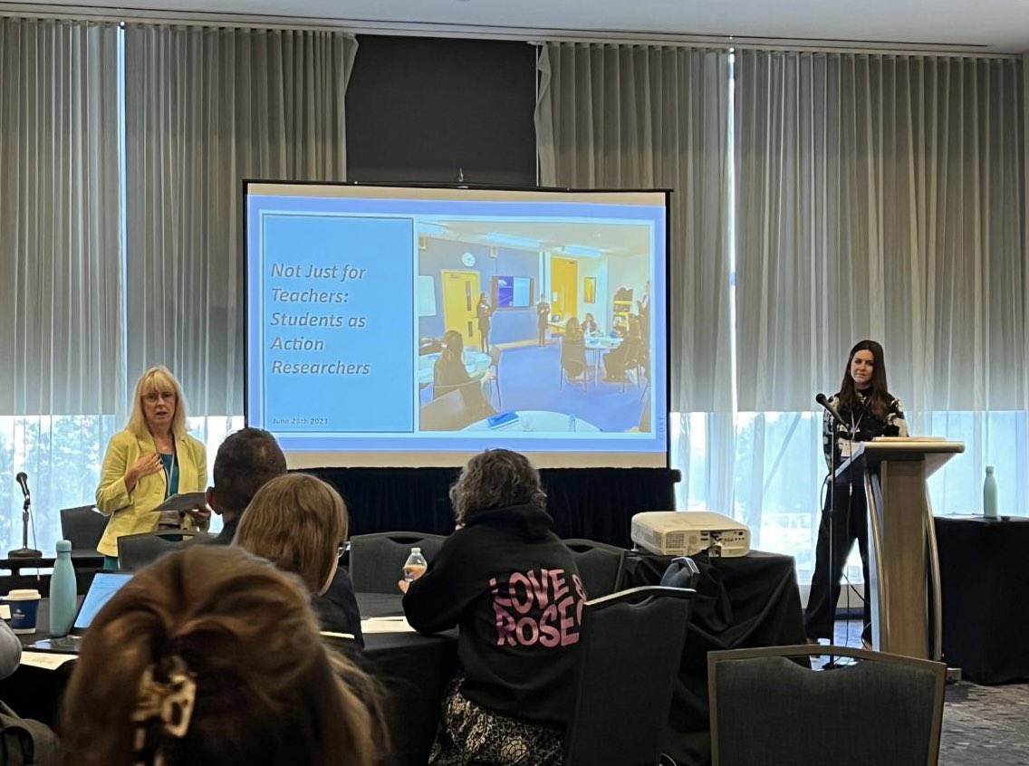 Our wonderful Trust Consultant Teacher, Mrs Hill, is in Cleveland, Ohio for the <a href="/girlsschools/">International Coalition of Girls' Schools</a> conference.

Reconnecting with GARC fellows from around the world, Mrs Hill co-presented a session titled ‘Not just for Teachers: Students as Action Researchers’ with Sophie Sissons.