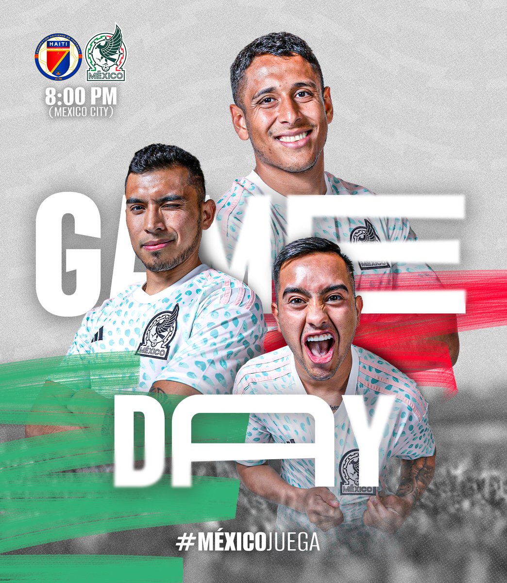 IT'S MATCHDAY IN PHOENIX. ⚽️🏜️

Time to set up your alarms for tonight’s clash! 🔜🇭🇹🆚🇲🇽

#GoldCup | #MéxicoJuega