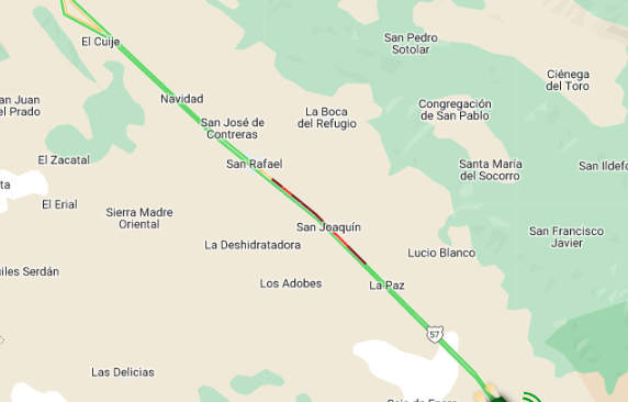 MONITORES3's tweet photo. @GN_Carreteras Buen dia, algun reporte de trafico, en galeana N.L. Me pueden apoyar https://t.co/EYQwXnzesK
