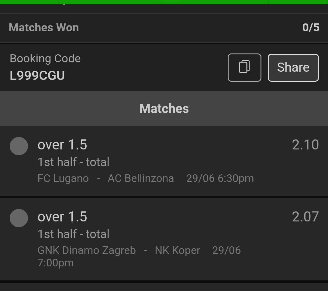 1st half over 1.5 goals 👌
Ko 6:30pm⏰
Odds 20+💰
Link > odibets.com/share/L999CGU
#RwandaVsKenya #pesatips Tom