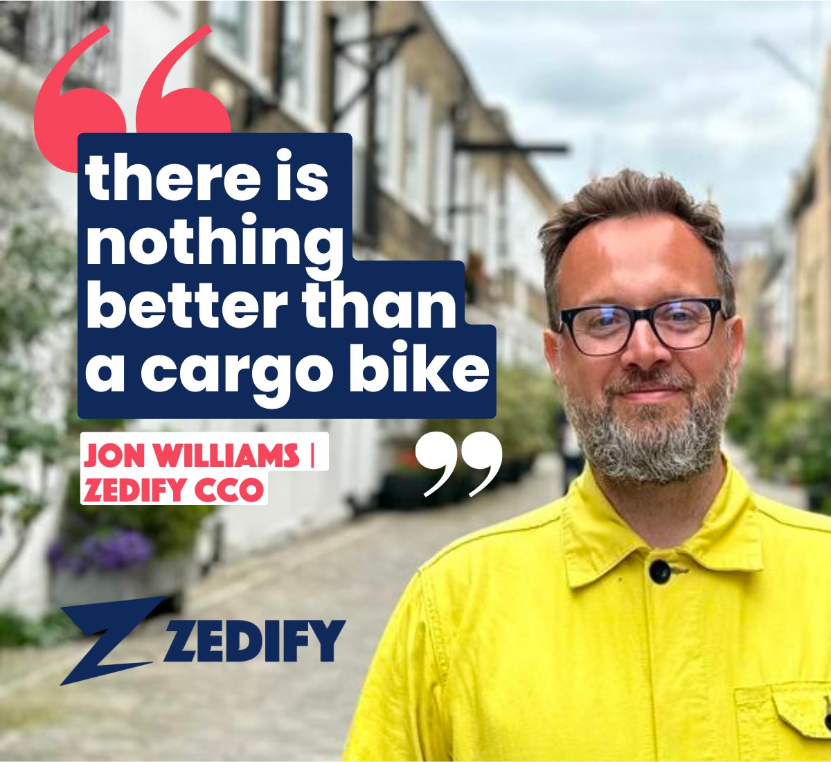 When it comes to urban deliveries...

Cargo bikes win every time.

Check out Zedify CCO Jon's chat with @ZagDaily here: zagdaily.com/featured/retai…

#cargobikes #cargobikerevolution #urbantransport #urbaninfrastructure