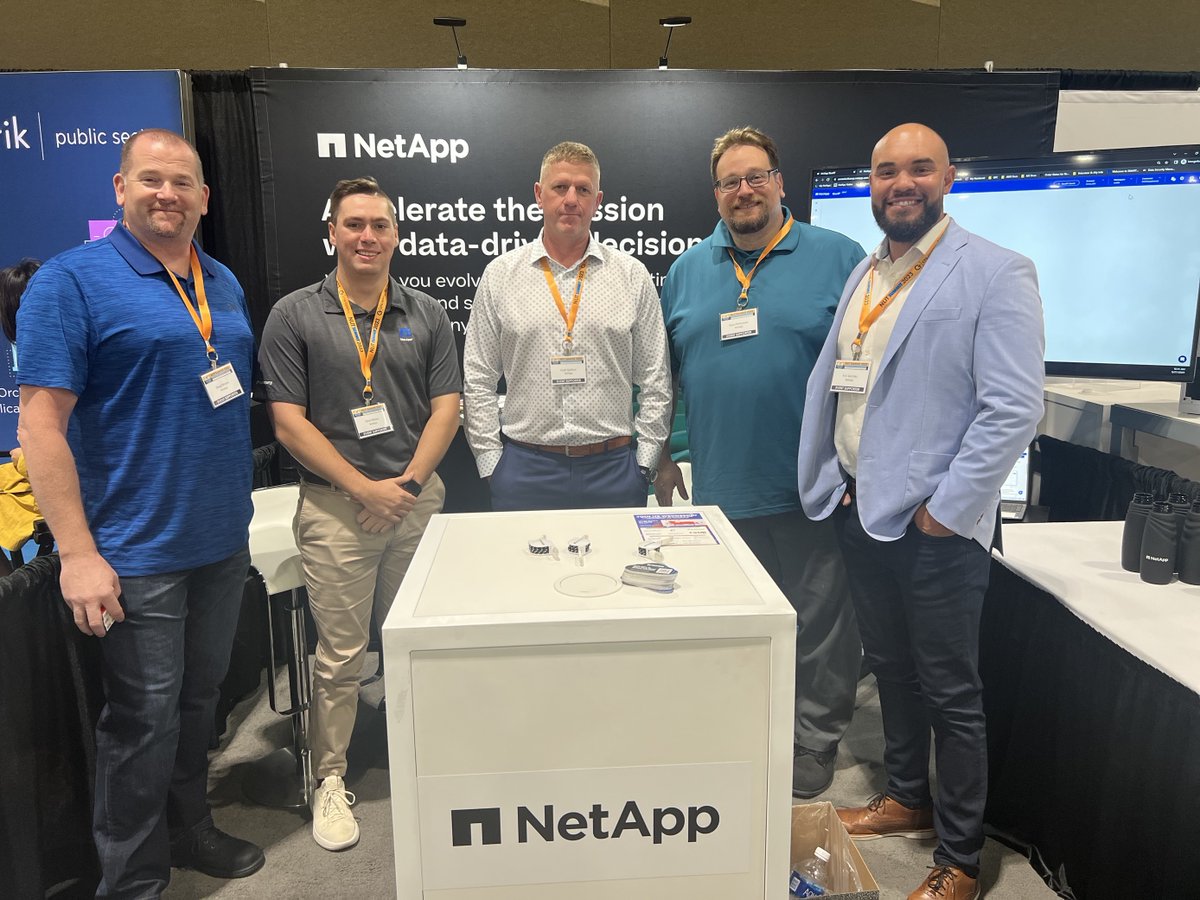 NetApp Public Sector tweet media