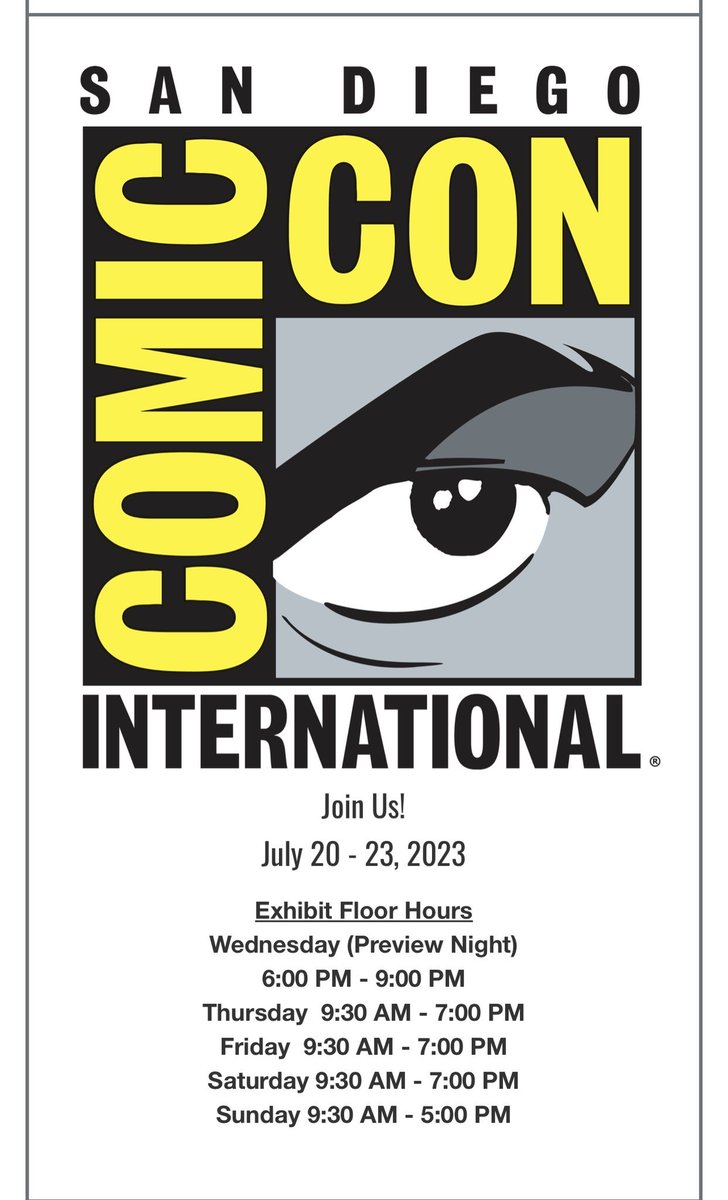 San Diego comic con ?
#Prabhas 
#ProjectK  movie curtain raiser .
{ July 19 – 23 } .
#ComicCon  #SanDiego