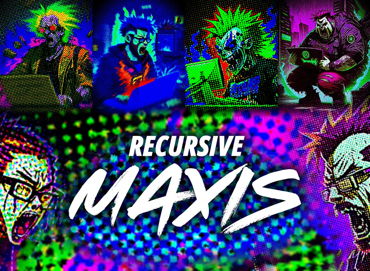 OrdinalTools's tweet image. 🔥Recursive Maxis by @AntiNFTBTCMaxis (sub2500 OG ordinals) 🔥

Transforming the OG Maxis into a Recursive Collection of trippy Maxis occupying only 200 bytes 😲

- Supply 2500
- Mint Date TBA
- WL price 0.001 btc

🟧3x WL🟧

Win WL?
- RT, like &amp;amp; follow @AntiNFTBTCMaxis