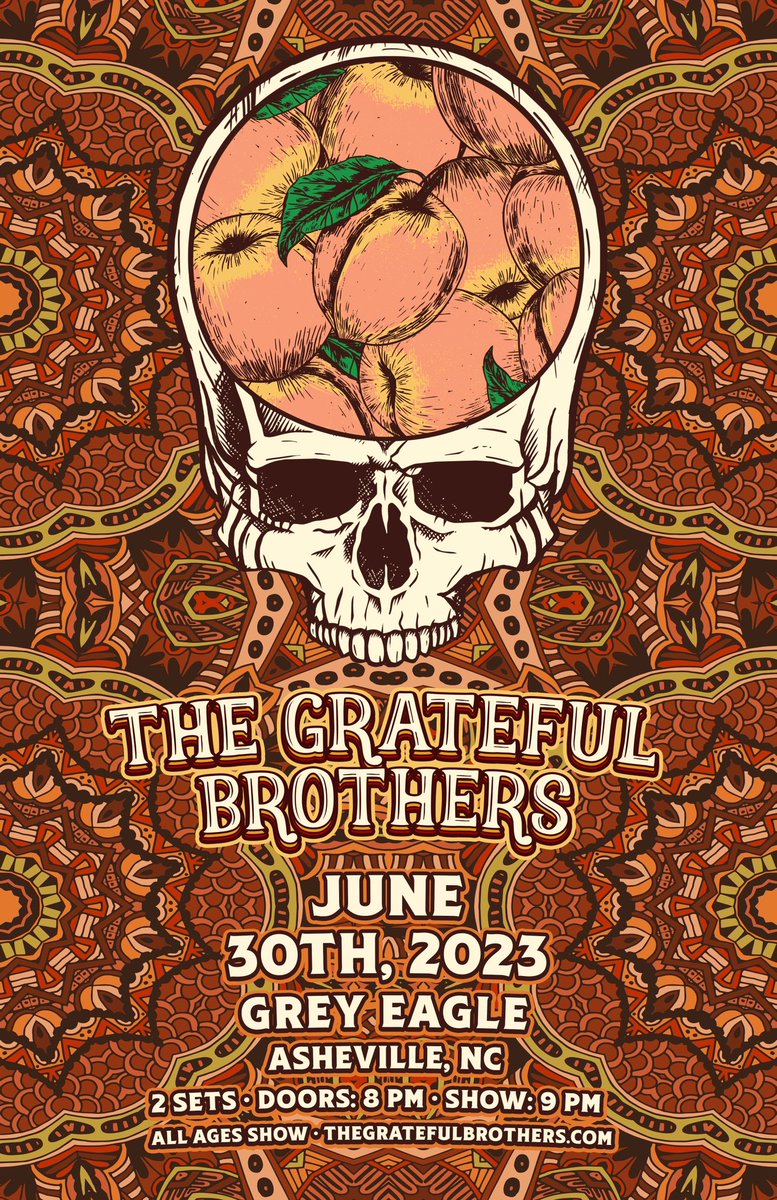 GratefulBros's tweet photo. Weโre heading to Asheville tomorrow night, Friday, 6/30 to play @GreyEagleMusic grab your tickets now!
#avlmusic #avl #ashevillemusic #asheville #avltoday #thegreyeagle https://t.co/d7HyvWvE6d