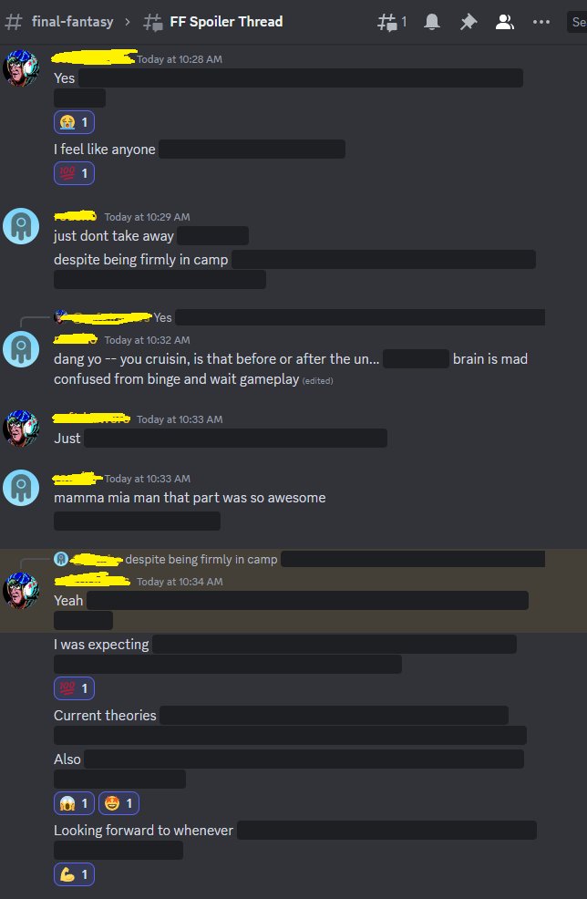 FFXVI chat got me like [redacted]