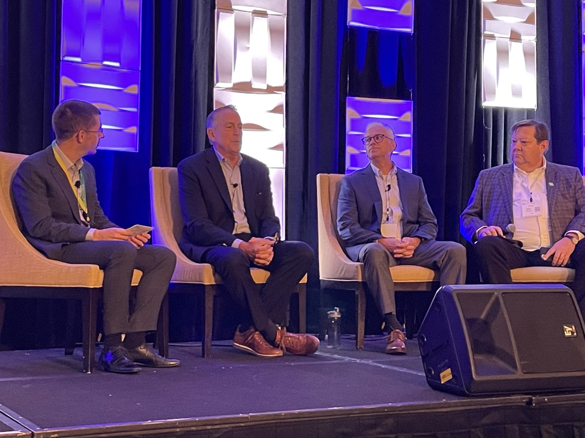 ncr_voyix's tweet image. Great session at RBR Bank Transformation Event in Charlotte. Don Layden, EVP &amp;amp; Head of Strategy shared his thoughts on the Bank Branch of the Future. 
#banking #branchtransformation