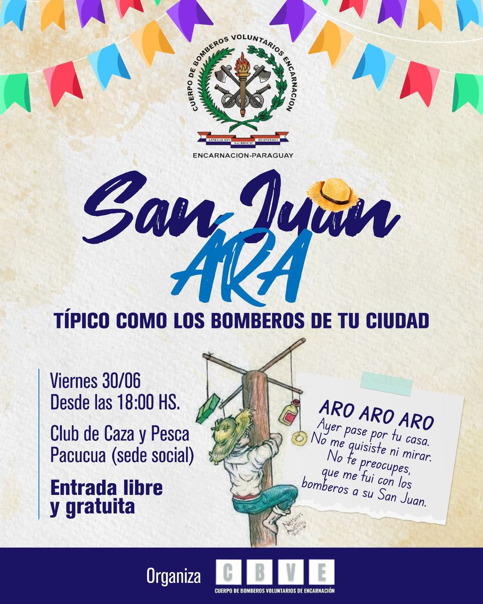 Ya tenes pensando que hacer el viernes? El mejor San Juan, en el Club de Pesca Pacucua