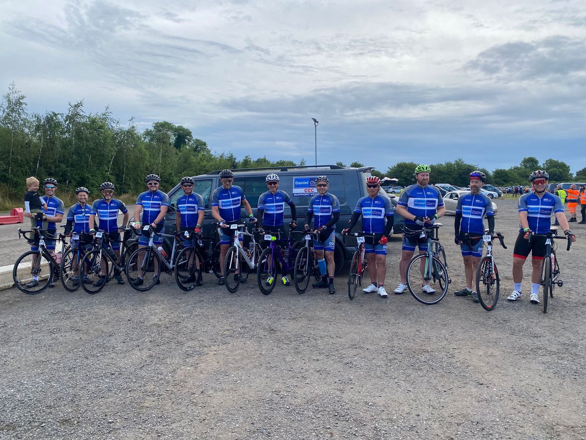 StBarnabasLinc's tweet photo. What a day for our Castle to Coast to Castle riders who have taken on a 100-mile journey across the Lincolnshire countryside. 🚲

Our 53 cyclists have been to Skegness and back. The cyclists have managed to fundraise over £6,000 for local Hospice care! 💛🎉

@Lincsc2c2c https://t.co/dh3v6OYsln
