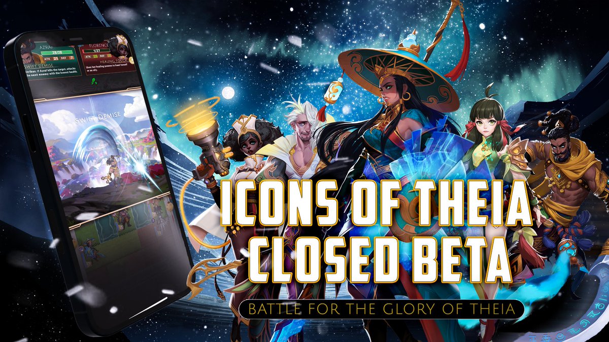 IconsOfTheia's tweet image. Great news Theians! The new Icons of Theia update will be available to existing players starting tomorrow, June 30th! 🔥

New players will be invited and have access to the game starting from Monday, July 3rd! 🔥

To be invited, make sure to sign up here: bit.ly/iot-signup