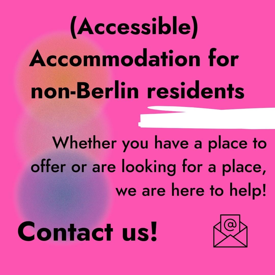 iqpberlin's tweet photo. Looking to come to IQPB but you don't live in Berlin? Or do you have some space to offer?
#IQPB #IQPBerlin #pride #queerpride #pride2023 #berlin #antiracism #anticapitalism #anticolonialism #antiracis #anticapitalist #anticolonialist #Internationalist #InternationalistQueerPride https://t.co/fcDCYnexF0